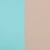 Aqua Blue and Beige