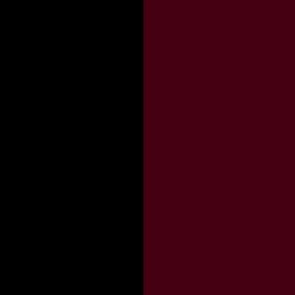 Black and Dark Red